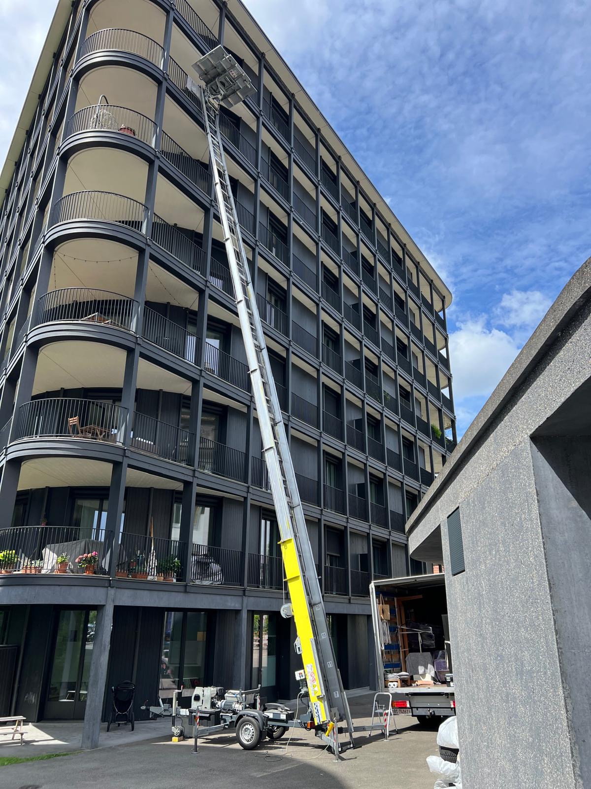 TSR Umzüge Basel bei einem lokalen Privatumzug in der Region Basel